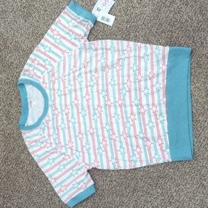 3/$30 Lularoe patriotic stars and stripes Jane short sleeve shirt size s…